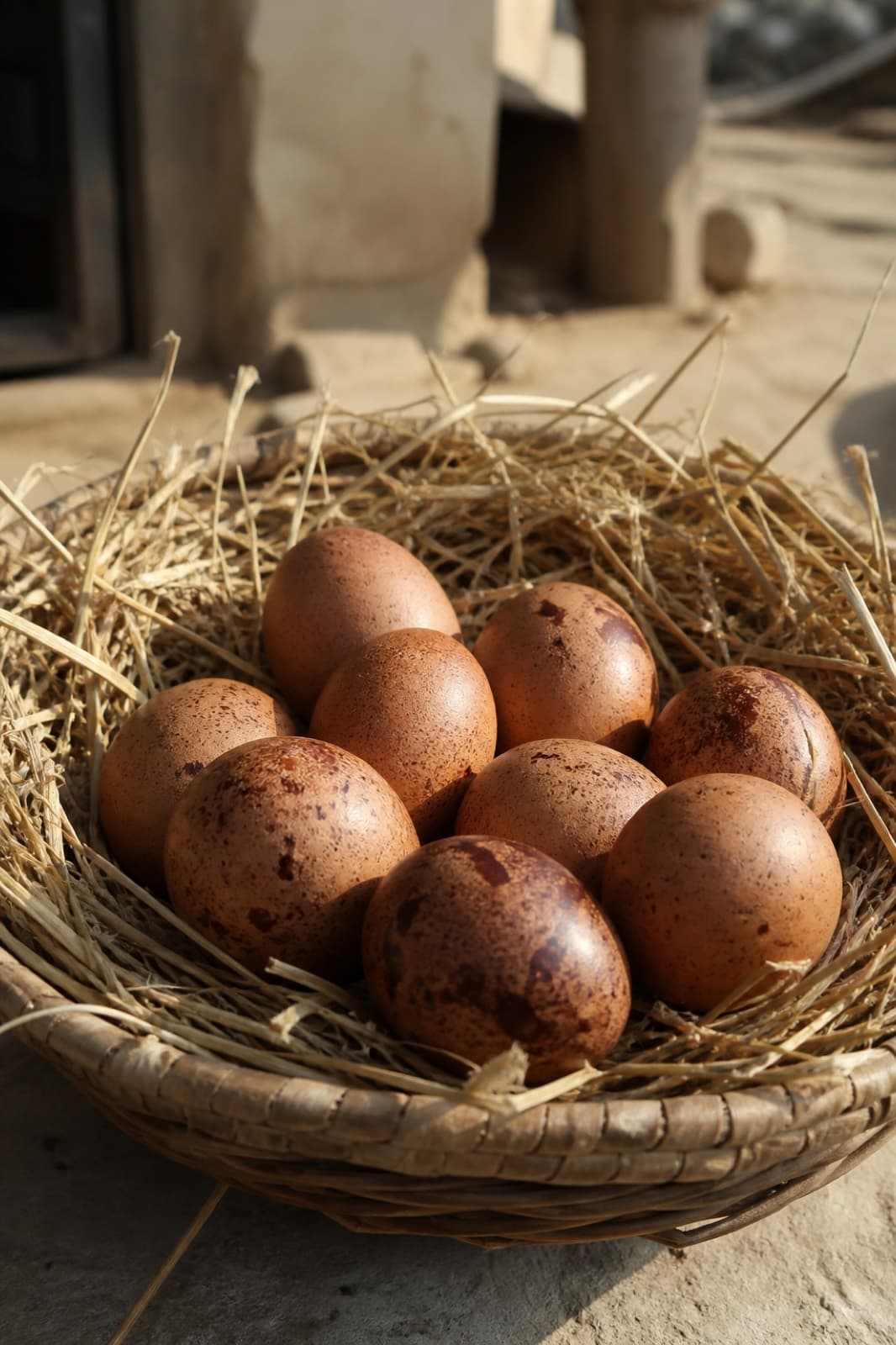 Desi eggs from Elmar
